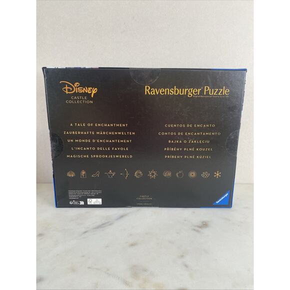 Ravensburger Disney Castle Collection Puzzle Beauty & Beast Belle 1000 pc NEW - Picture 6 of 7